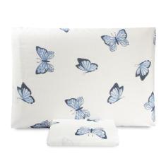 Jogo De Lençol Solteiro 2 Pçs Box Algodão 150 Fios Estampado - LENNY E