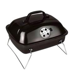 Churrasqueira a Bafo Pocket Mor, Aço, Bafo, Preto, Carvão