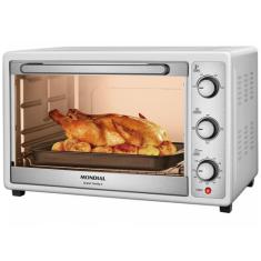 Forno Elétrico de Bancada Multifuncional Mondial - 52L Branco Grand Fa