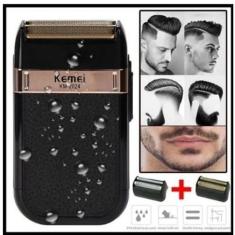 Barbeador Kemei Km-2024 Preto 100V/240V - Kemei 2024
