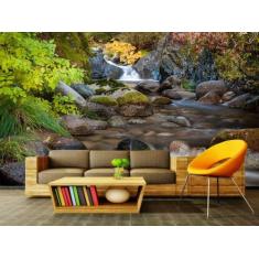 Papel de Parede Paisagens Cachoeira01 - 1,00 X 2,00 - Voce Decorando