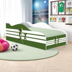 Mini Cama Fun Jogador de Futebol Infantil Com Colchão - CASA H