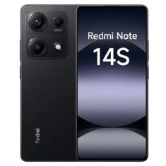 Smartphone Xiaomi Redmi Note 14s 256gb - 8GB Ram - Preto - Global