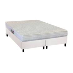 Cama Box Queen: Colchão Espuma Herval AG65 Firme Frontier + Base CRC C