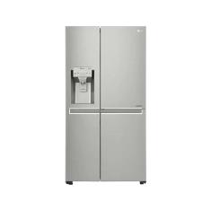 Refrigerador Smart LG Side by Side 601 Litros Inverter com Door-in-Door e Hygiene Fresh Inox GS65SDN – 127 Volts