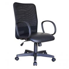 Cadeira Para Escritório Encosto Em Tela Mesh Peruggia Preto