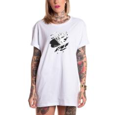 Camiseta blusao feminina the machine gun anime