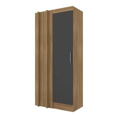 Guarda Roupa Modulado Canto Reto Joker Boreal/grafite-móveis Arapongas