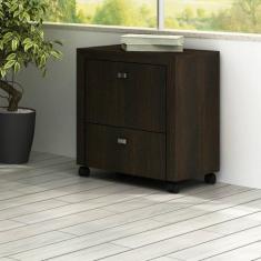 Gaveteiro 2 Gavetas ME4112 Tecno Mobili - Tecnomobili, Amêndoa