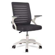 Cadeira de Escritório Diretor giratória Alexander Cinza/ Branca Healer