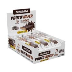  Proto Wafer Display 12 unid de 30g  Nutrata 