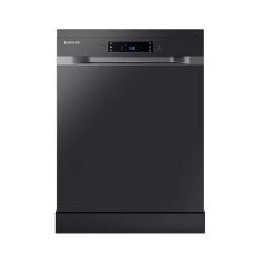 Lava-louças Samsung Black Inox com 14 Serviços, Limpeza Silenciosa e Display LED - 220V