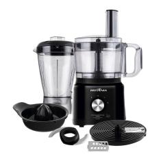 Multiprocessador de Alimentos Britânia All In One BMP900P com Liquidificador 1,8L e Processador 1,2L Preto 220V