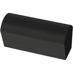 Franklin Brass Puxador de armário de arco moderno, preto fosco, pacote com 5 gavetas de 3,8 cm, P43969K-FB-CP