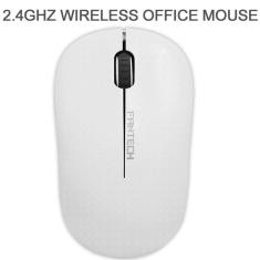 Mouse Sem Fio Fantech Forma Confortável W188 Branco 1200DPI-Unissex