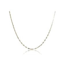 Colar Cumprido Com Mini Elos Folheado Em Ouro 18k