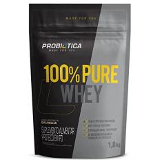 Probiótica 100% Pure Whey Refil (1 8Kg) - Baunilha