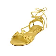 Rasteira Strass Troca Tira Luiza Sobreira Ouro Mod. 2048-2