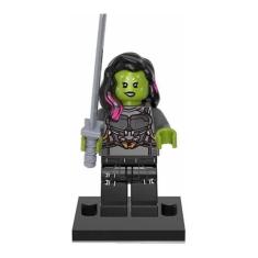 Boneco Blocos De Montar Gamora Guardiões Da Galáxia