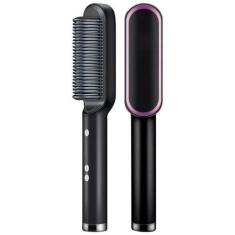 Escova Alisador Secadora De Cabelo Pente Modelador Elétrica Bivolt 110