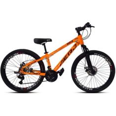 Bicicleta Aro 26 com Câmbio Traseiro Shimano RBX - Aero Bikes, Laranja