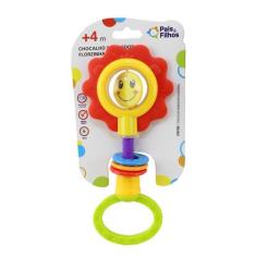 Chocalho Mordedor Florzinha Pais e Filhos