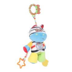Brinquedo de Chocalho de Pelúcia para Carrinho de bebê Com Design Animal Fofo Boneca Confortável para Berço Infantil Adorável Brinquedo de Chocalho para Carrinho de bebê Com