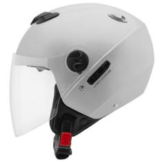 Capacete Moto Aberto New Atomic Solid Fosco Pro Tork Adulto Proteção M