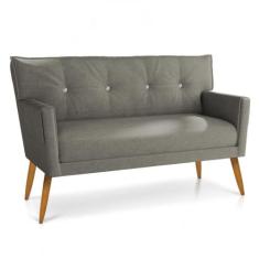 Namoradeira Linho Grafite A26 - DROSSI