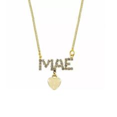 Colar Mãe Eterno Amor Folheado a Ouro 18k