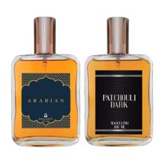 Kit Perfume Masculino - Arabian + Patchouli Dark 100Ml - Essência Do B