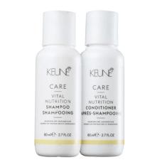Keune Vital Nutrition Kit Shampoo e Condicionador 80ml