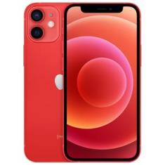 iPhone 12 mini Apple 64GB (PRODUCT) RED + AirPods com Estojo de Recarga