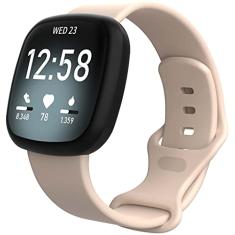 Gransho compatível com Fitbit Versa 3 / Fitbit Sense Pulseira de Relógio, Pulseiras de Reposição de Pulseira de Silicone Macio Premium (Pattern 13)
