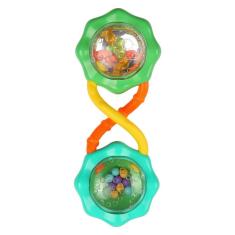 Chocalho Duplo Divertido Colorido E Mordedor Bright Starts