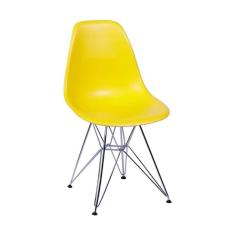 cadeira eames i amarela