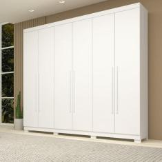 Guarda Roupas Casal 6 Portas 4 Gavetas Nubia ACP