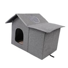 Casa de Gato, Camas de Gato Macias e Confortáveis ​​de 19,7 Polegadas para Gatos Internos, Caverna Grande Dobrável para Gatos para Animais de Estimação Cama de Canil de Casa de