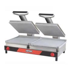 Sanduicheira Elétrica Dupla Gigante Chapa Lisa SDGL Croydon, 220V