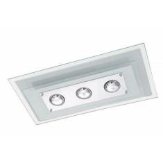 Plafon de Vidro Retangular 60cm x 30cm 137 Pantoja & Carmona