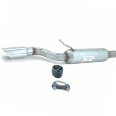 Escapamento Esportivo Traseiro Escort Hobby 86/94 + Coxim S43