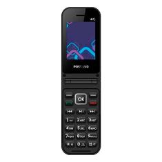 Celular Flip Para Idoso Com Botão SOS Dual Chip E P51 Positivo Preto