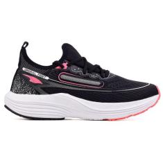 Tenis Feminino Original Feet Branco Esportivo Academia Ultra, Preto, P