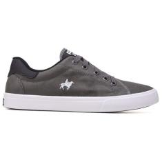 Tênis Casual Masculino Estilo Skate ANS Original - Off Star, 38, Cinza