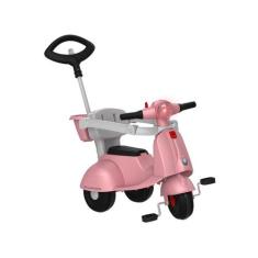 Triciclo Banderetta Passeio Pedal Rosa - Bandeirante