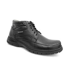 Bota Anatomic Gel Conforto Em Couro 7990 Preto