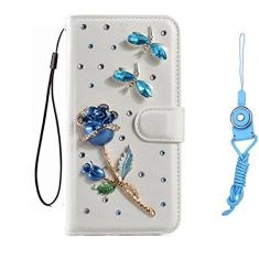 Bling Crystal Diamonds PU couro flip slots carteira capa livro capa pele para Lenovo Zuk Z2