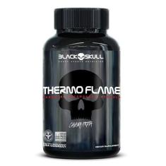 Termogênico Thermo Flame Black Skull - 120 Tabs-Unissex