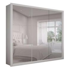 Guarda-Roupa Casal Veneza Gold 3 PT 4 GV Branco - Rufato