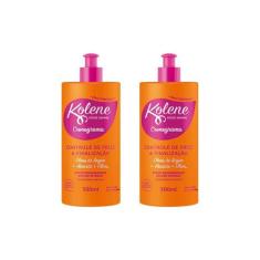 Creme Para Pentear Kolene 500Ml Cronograma - Kit Com 2Un